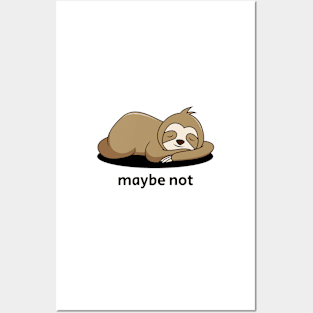 Sloth Posters and Art